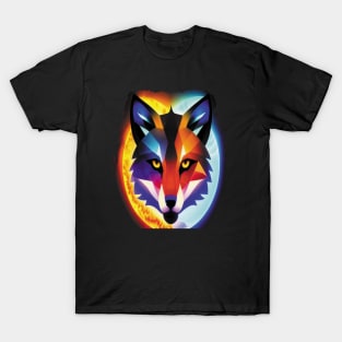 Fox of Fire and Ice. T-Shirt